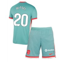 Atletico Madrid Axel Witsel #20 Koszulka Wyjazdowa dzieci 2024-25 Krótki Rękaw (+ krótkie spodenki)